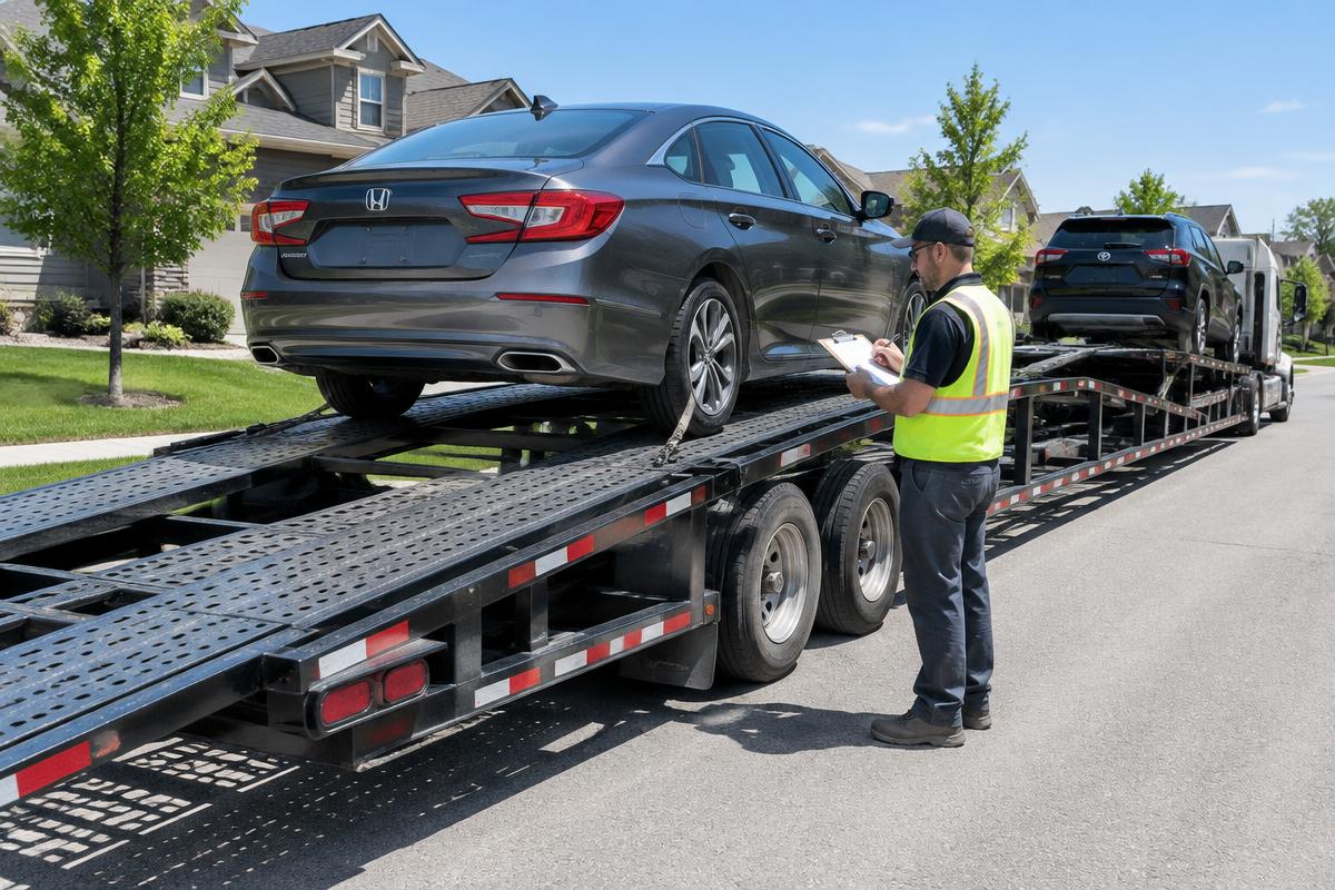 Open Car Transport in Indianapolis, Indiana